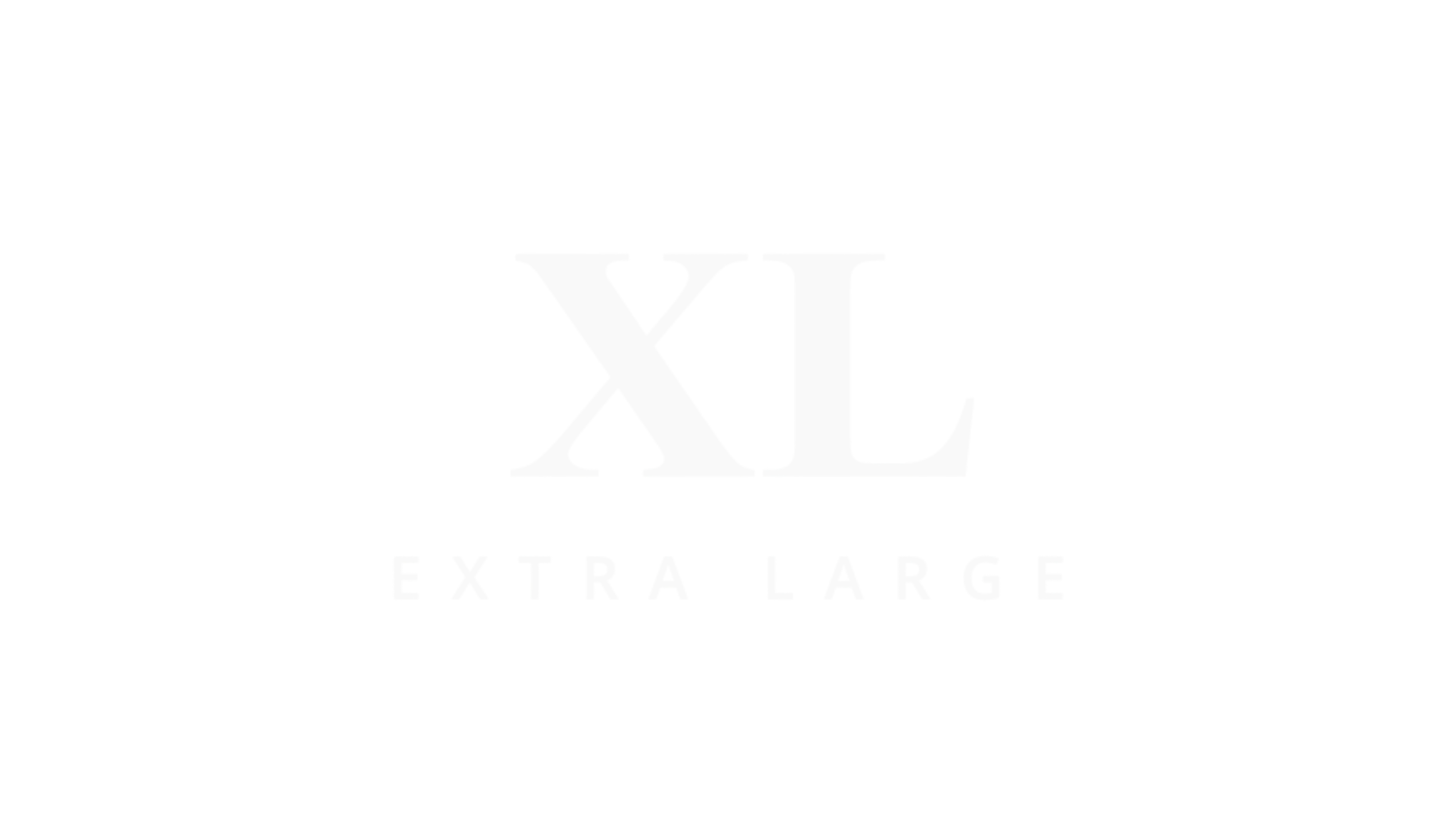 XL Extra Large