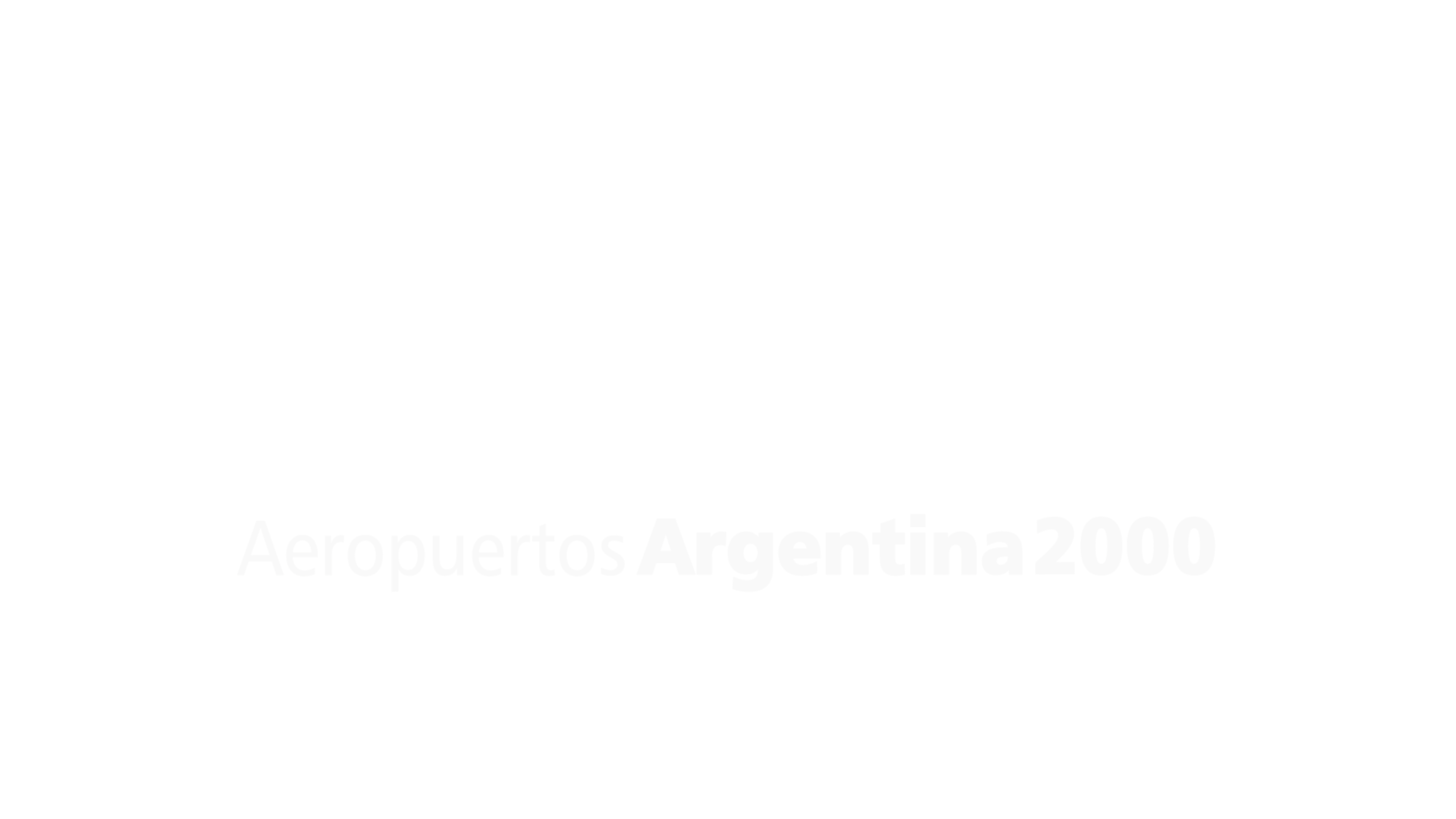 Aeropuertos Argentina 2000